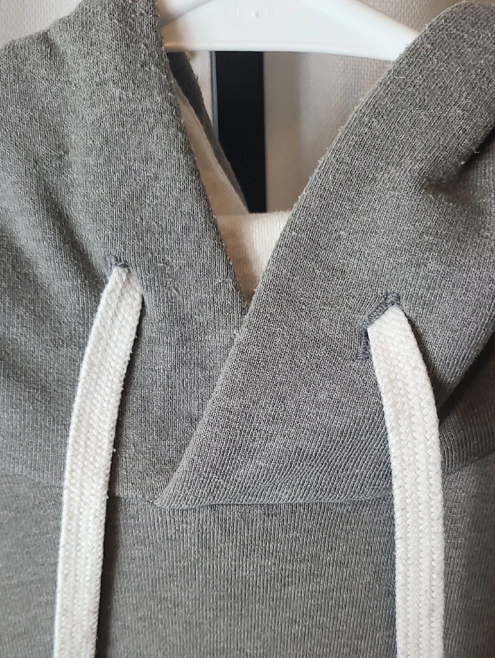 The North Face Hoodie Sweatshirt Mens LARGE USA Gray